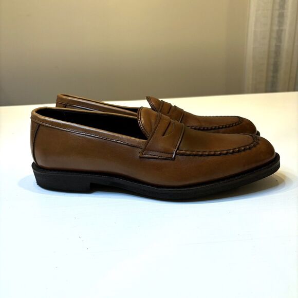 Allen Edmonds Road Warrior Penny Loafer‎ Walnut Leather Men's Size Shoes 10 B - Picture 2 of 9